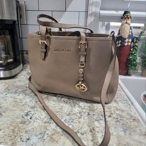 Michael Kors Jet Set Saffiano Leather Tote